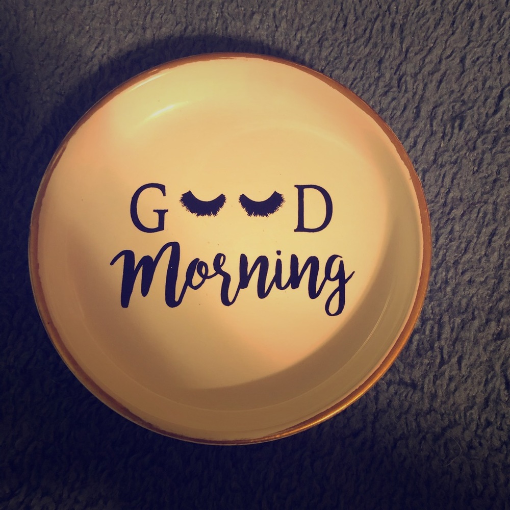 Good Morning Trinket Tray